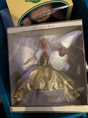 Barbie Gold Celebration Gown Doll